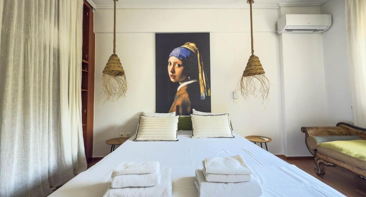 Σύγχρονο Vintage Στο Μαρούσι Appartement Athene Buitenkant foto