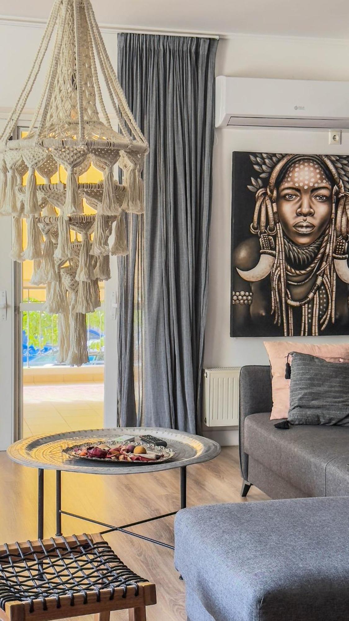 Σύγχρονο Vintage Στο Μαρούσι Appartement Athene Buitenkant foto